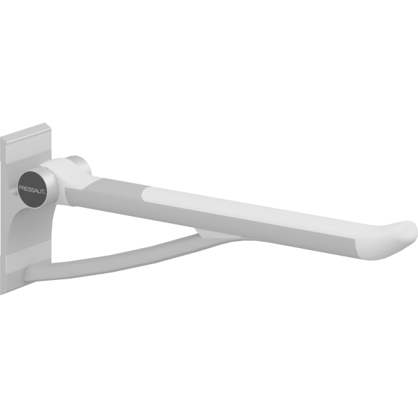 PLUS toiletsteun, 700 mm, Totale lengte: 700 mm. Vaste hoogte. Opklapbaar - Afbeelding 2