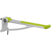 PLUS toiletsteun, 700 mm, rechtshandige bediening, Totale lengte: 730 mm. Zijwaarts verplaatsbaar. Opklapbaar en afneembaar - Afbeelding 2