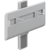 PLUS wastafel muurframe met bedieningshendel, handmatig in hoogte verstelbaar, In hoogte 240 mm verstelbaar van 728 tot 968 mm. Voor MATRIX SMALL en CURVE/CURVE ll  wastafels. - Afbeelding 2