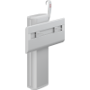 PLUS wastafel muurframe met afstandbediening aan kabel, elektrisch in hoogte verstelbaar., In hoogte 300 mm verstelbaar van 668 tot 968 mm. Voor MATRIX SMALL en CURVE/CURVE ll wastafels - Afbeelding 2