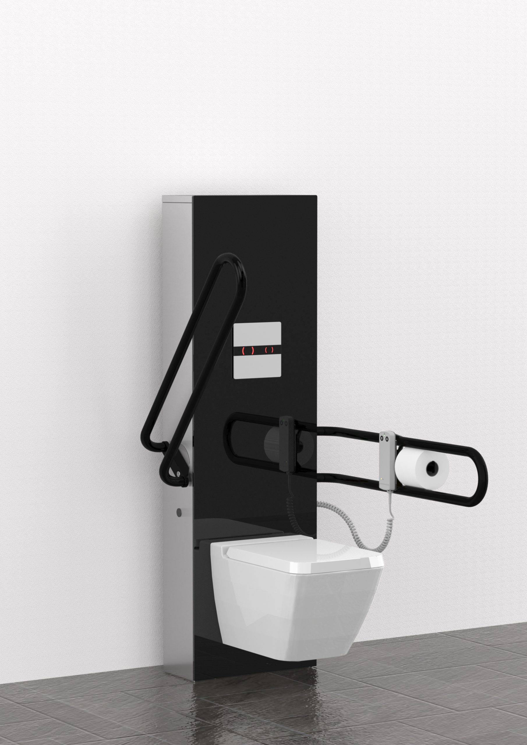 Sanmedi Wisa Variotronic Hoog-laag toilet inclusief afstandsbediening