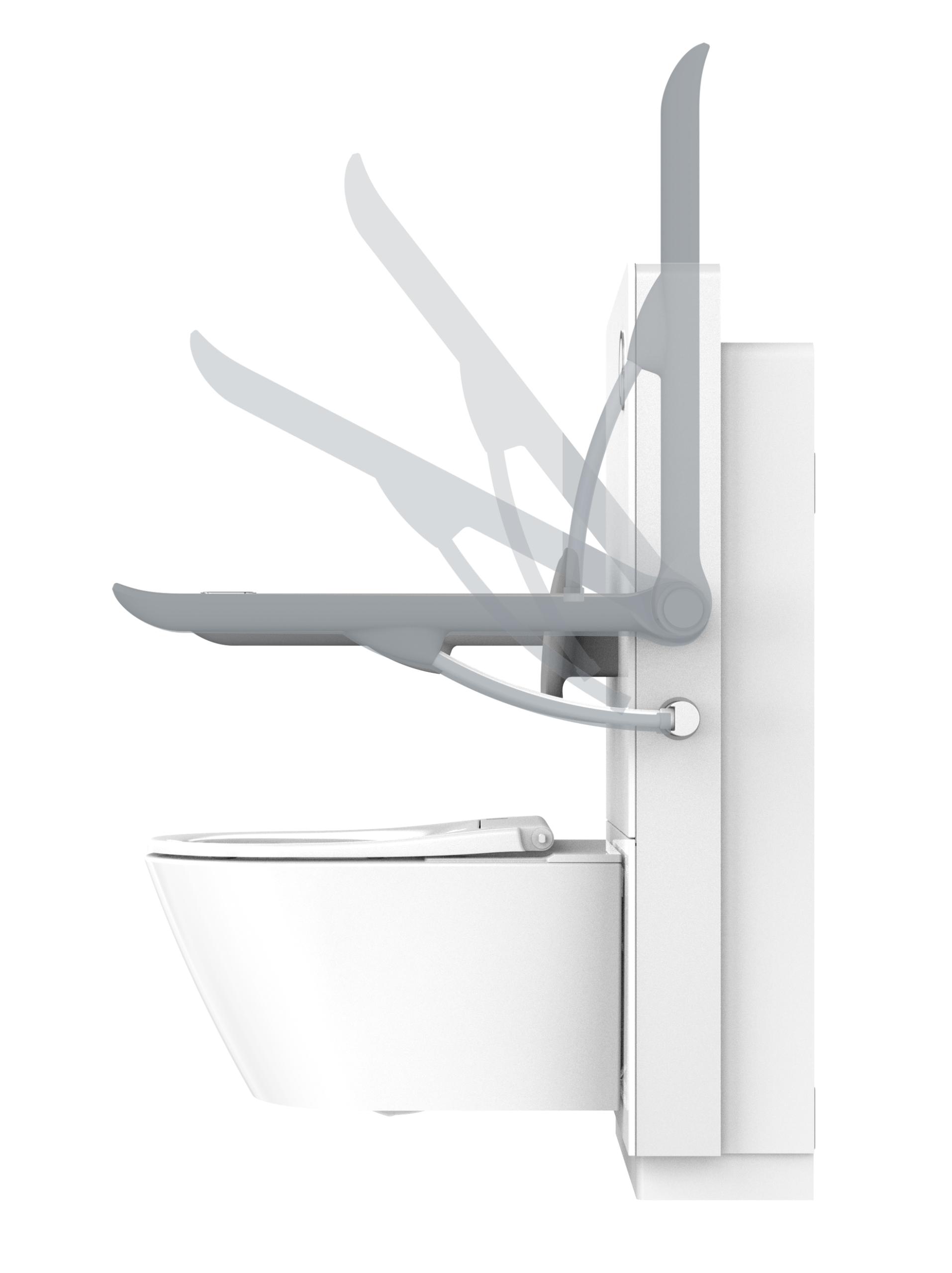 Hoog-laag toilet